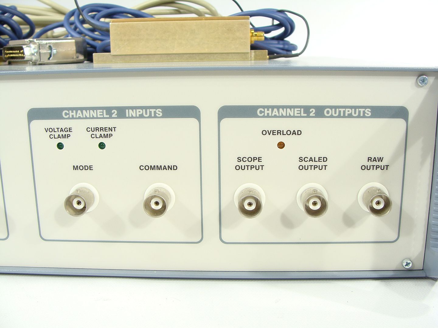 Axon Instruments MultiClamp 700A Patch Clamp Amplifier w/ (2) CV7A